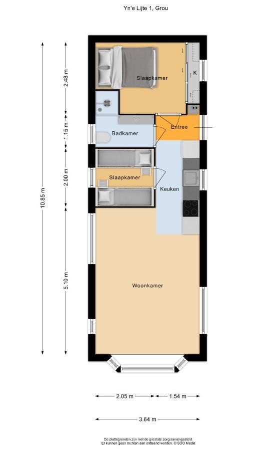 Вилла Huskes Hus En Hiem - Rent As One - Chalets 65 & 66 Гроув Экстерьер фото